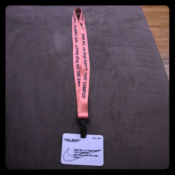 off white nike lanyard